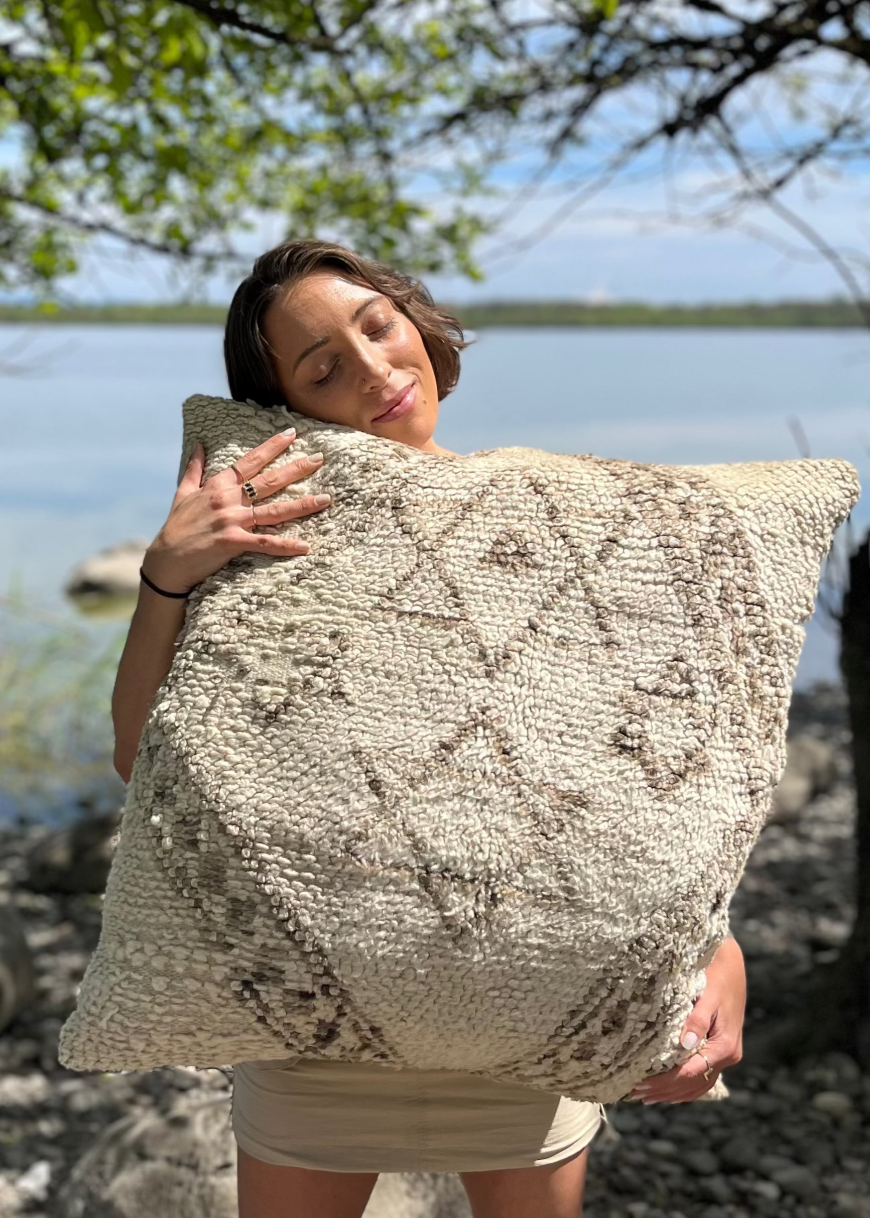 XL Saltstone Kilim Pillow
