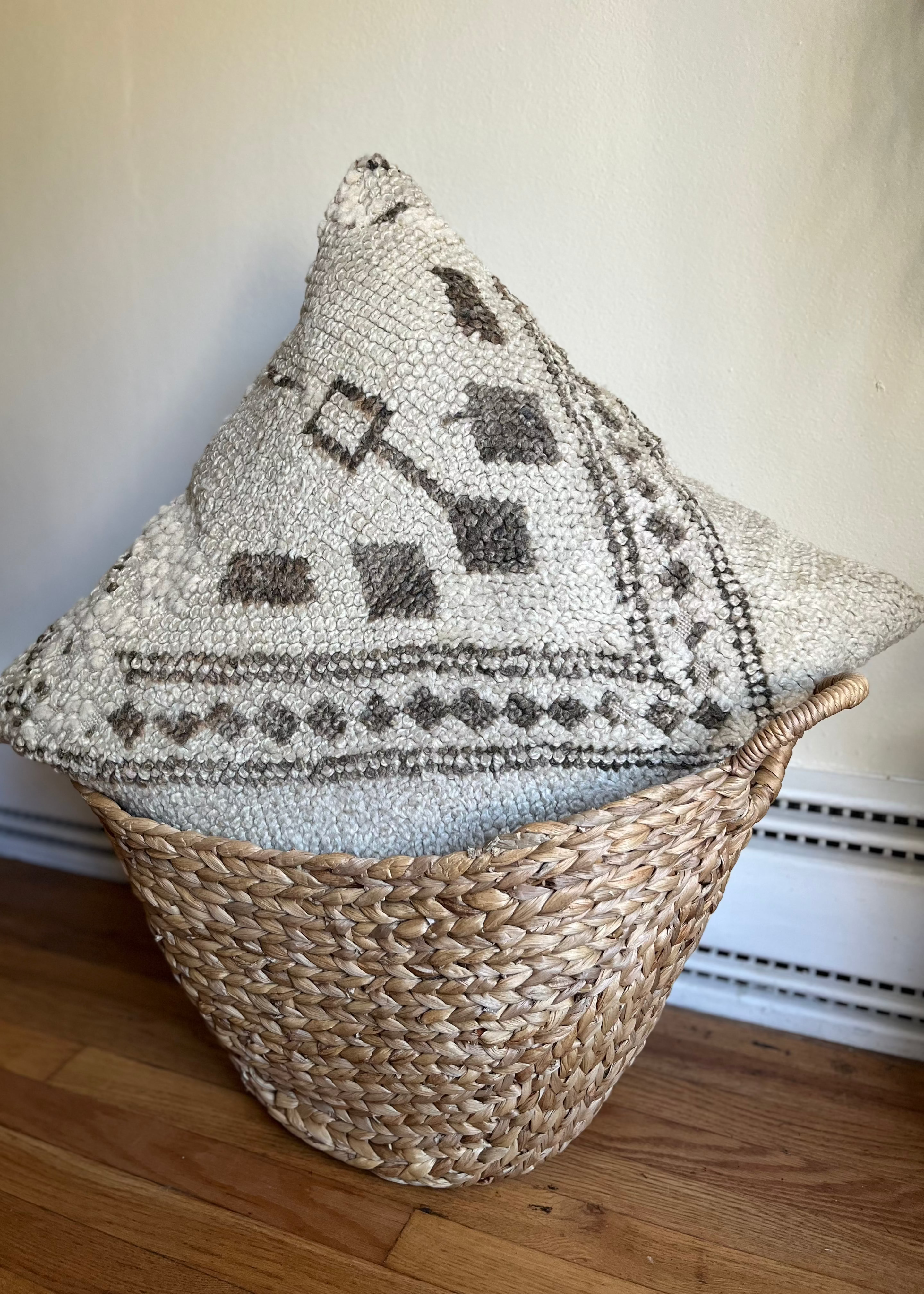 Large Saltstone Kilim Pillow