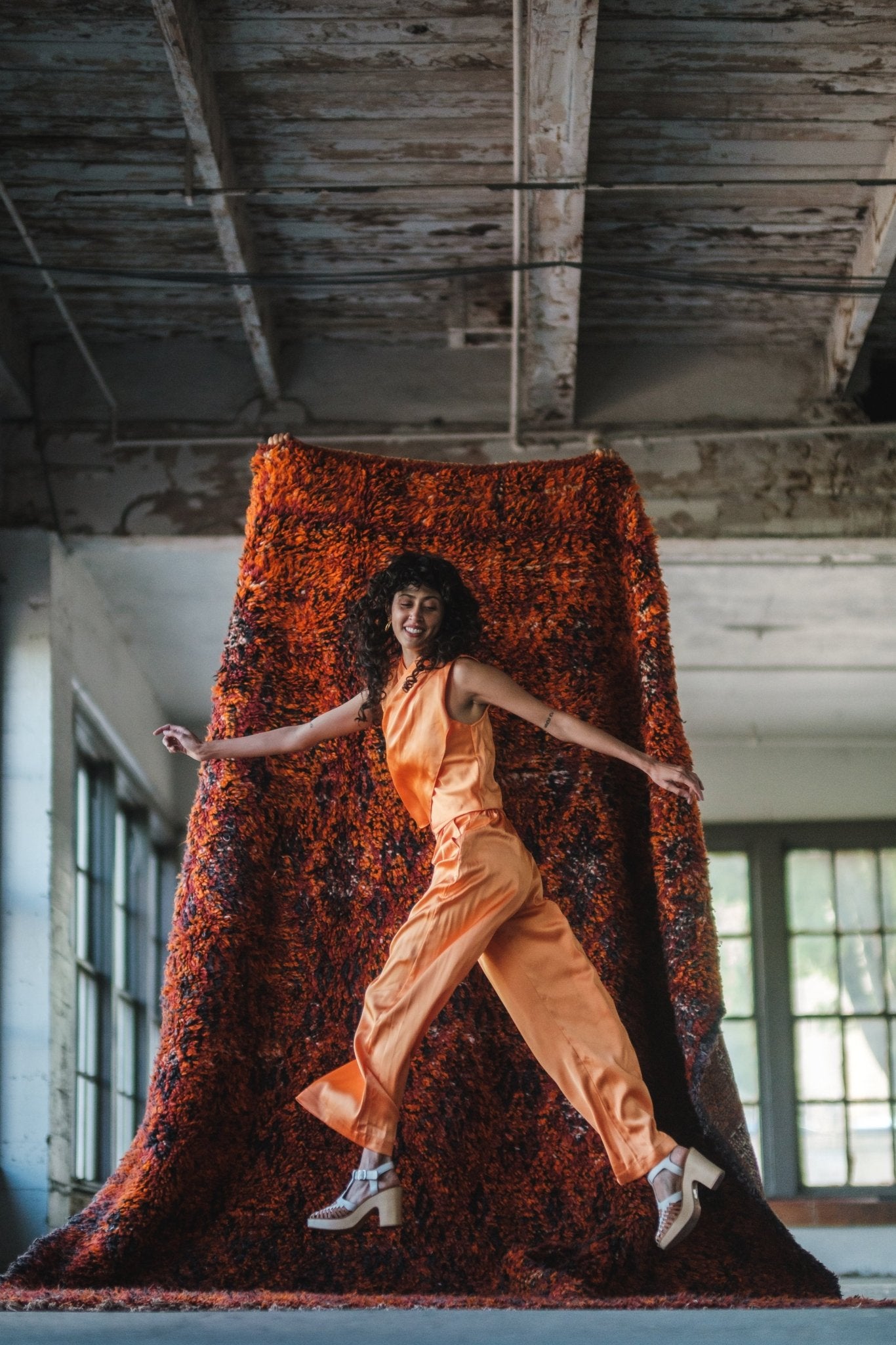 Firelight area rug - Modern Myth Decor