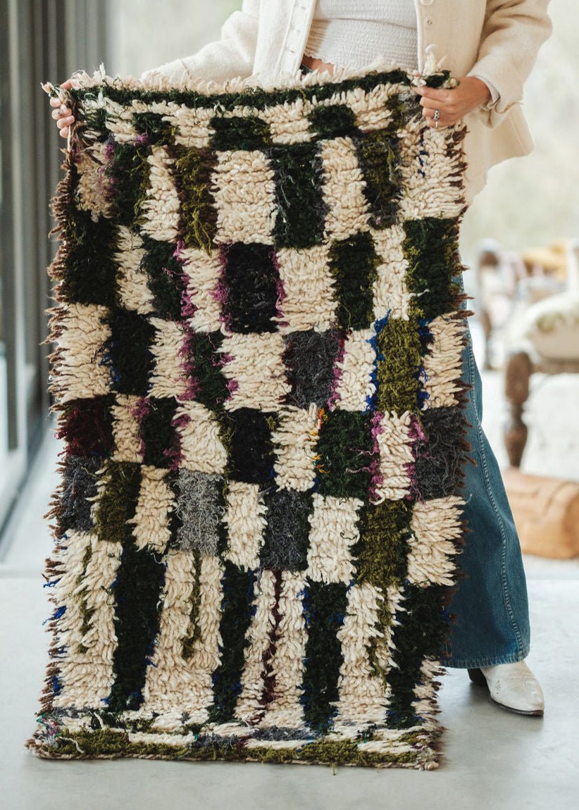Midnight Meadow Accent Rug - Modern Myth Decor