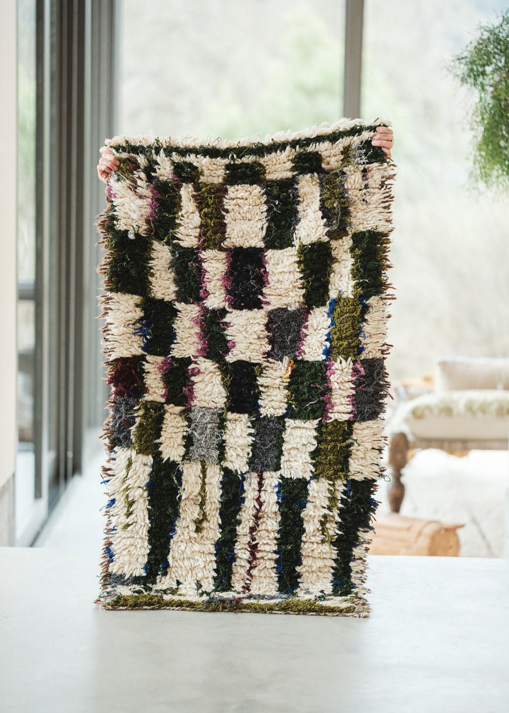 Midnight Meadow Accent Rug - Modern Myth Decor