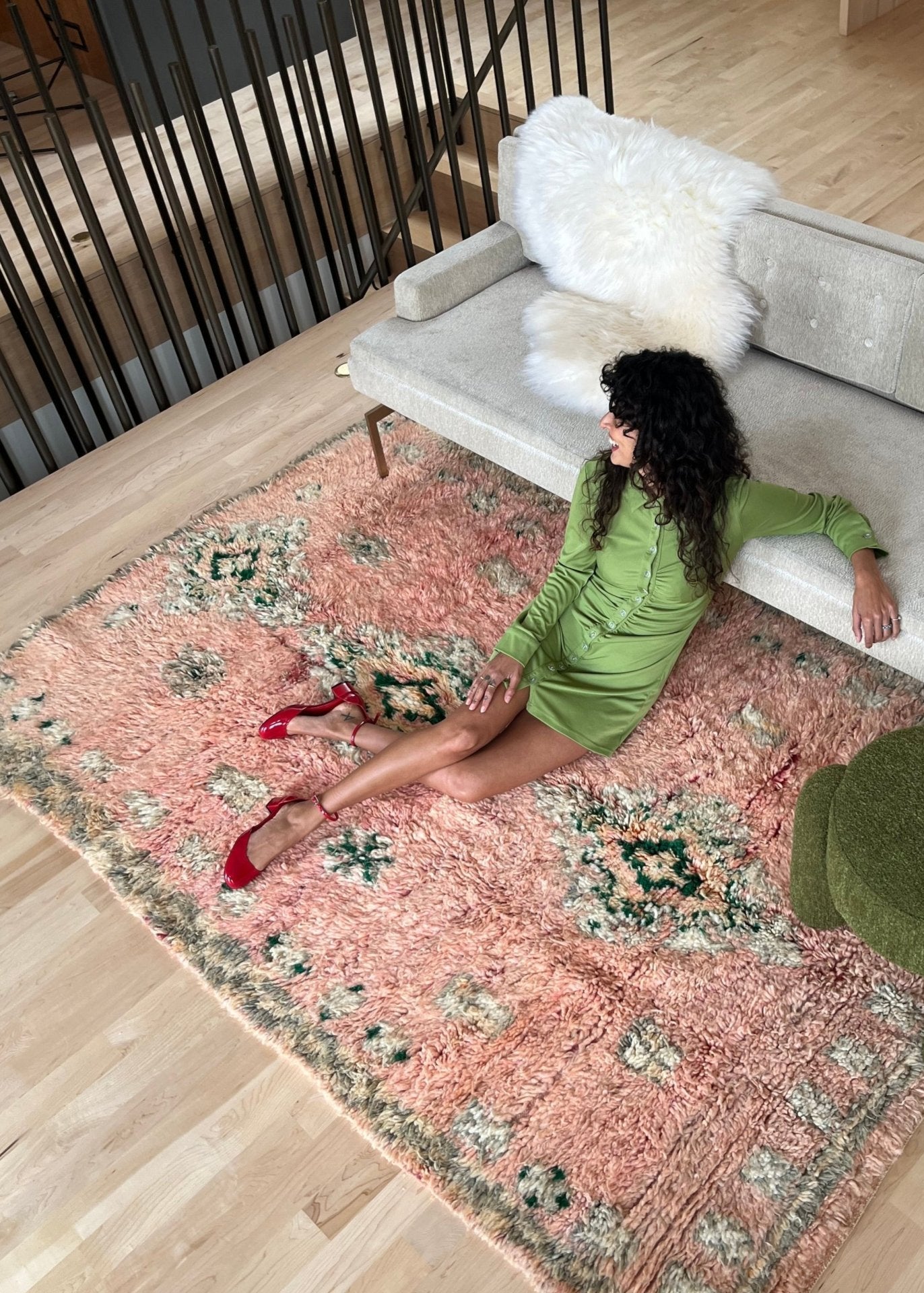 Wild Rose Area Rug - Modern Myth Decor