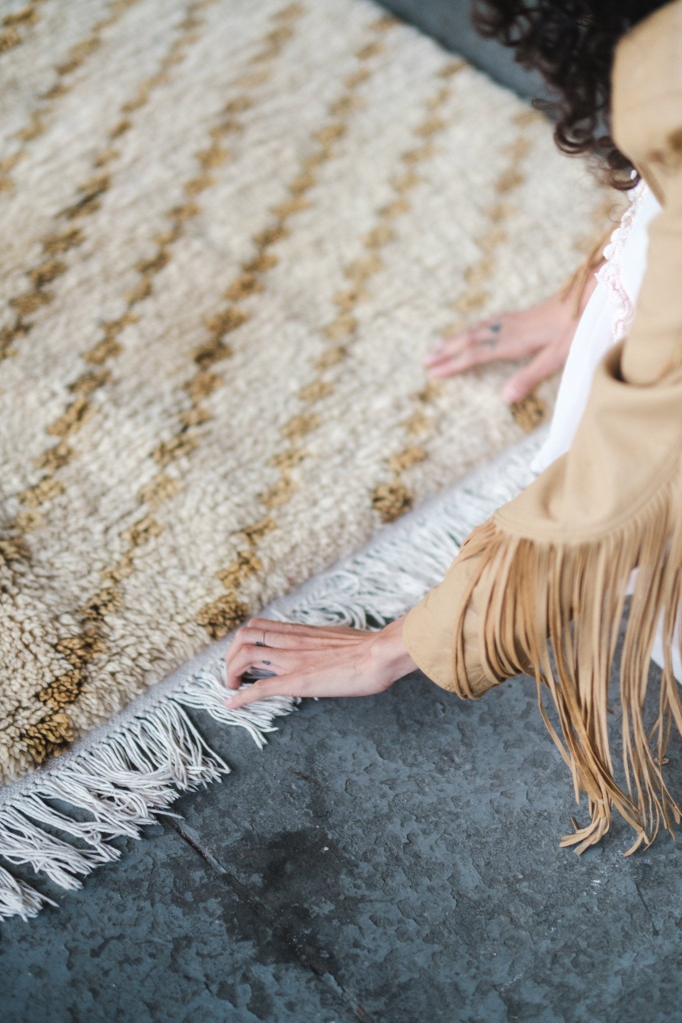 La Crème Area Rug - Modern Myth Decor